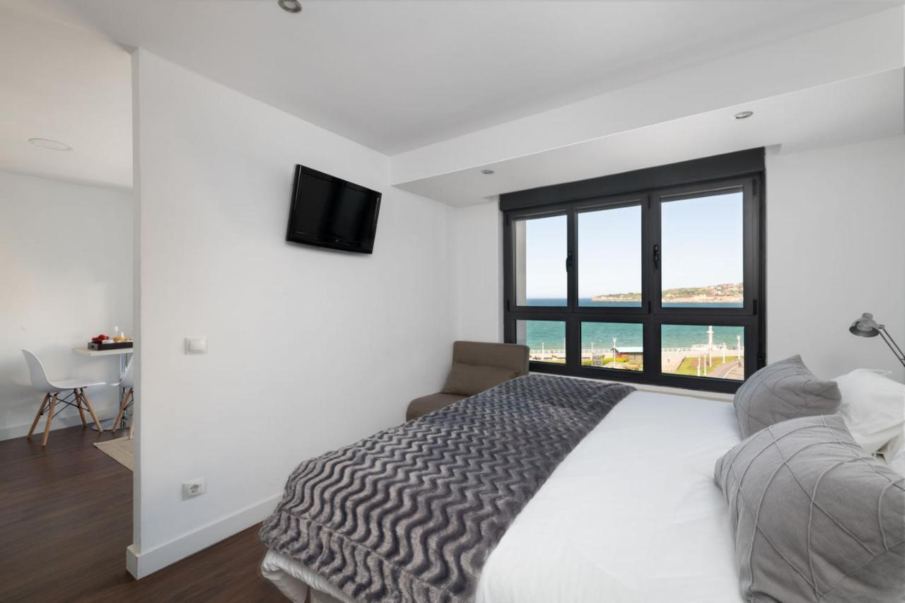 El Mirador Del Nautico Apartment Gijon Luaran gambar