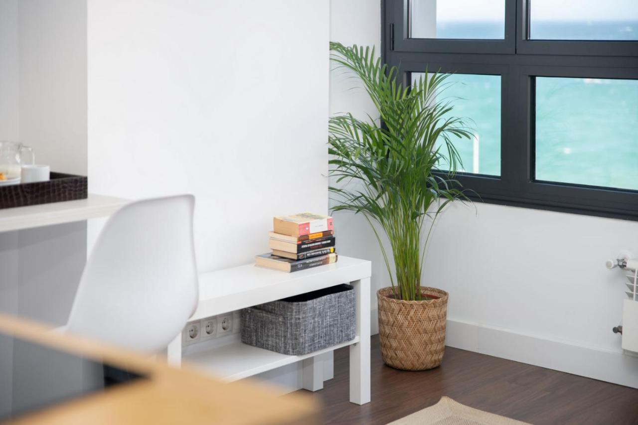 El Mirador Del Nautico Apartment Gijon Luaran gambar