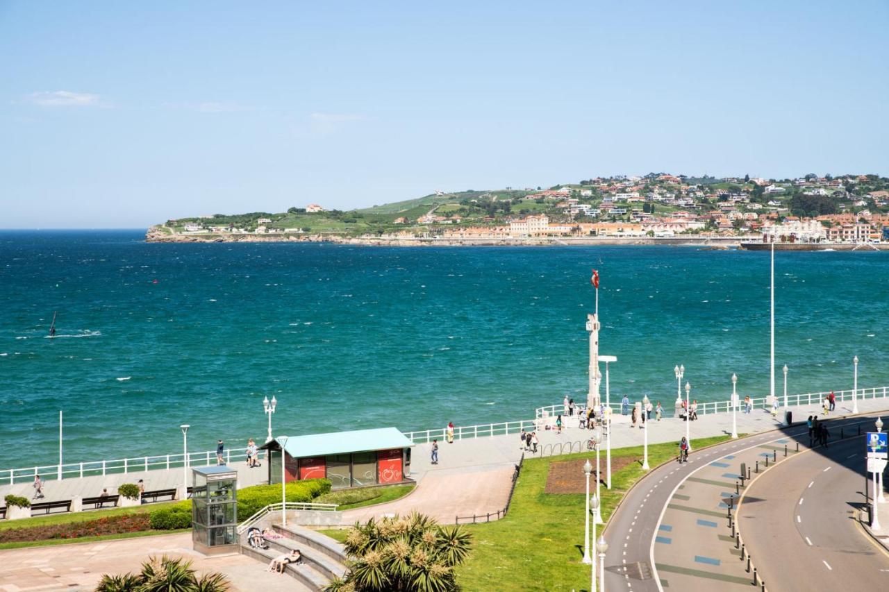 El Mirador Del Nautico Apartment Gijon Luaran gambar